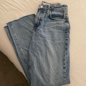 Zara straight leg jeans